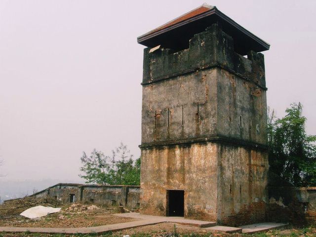 Ruins of the old French Fort Carnot 