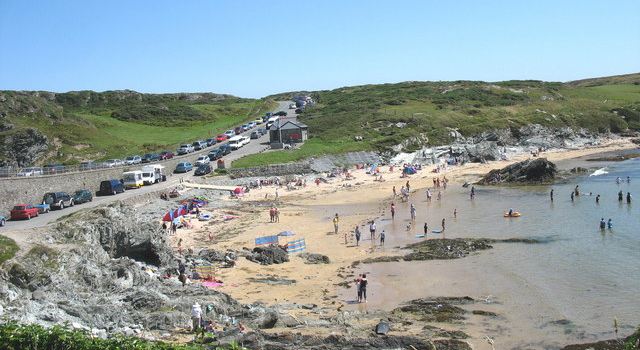 Porth dafarch beach