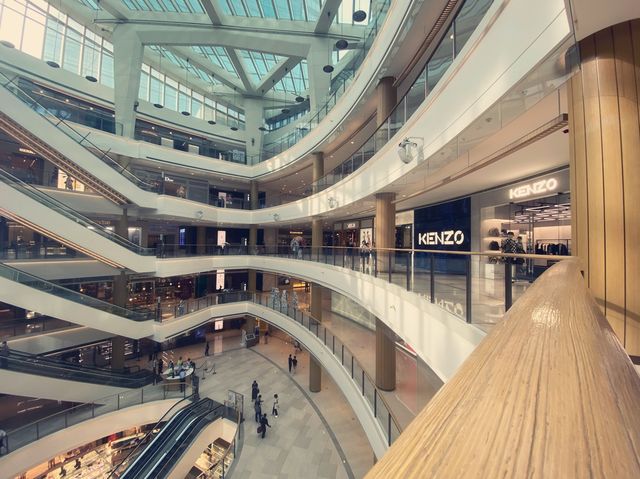 All luxury brands in one shopping mall 