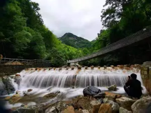 Hu Bei Jiu Long Waterfall Grand Canyon