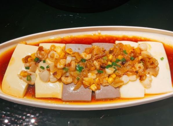 原始水晶三味豆腐