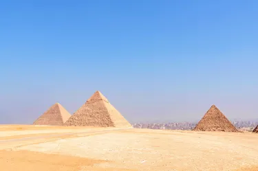 Panoramic View of the Pyramids