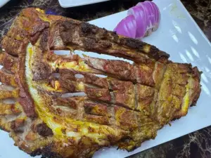 小白餐饮香来手抓羊肉美食烧烤城