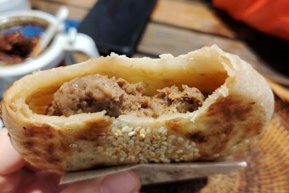 久来久香城隍庙肉火烧