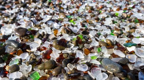 Glass beach