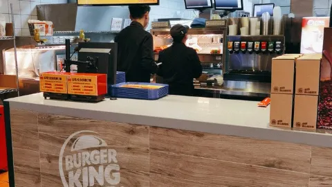 Burger King (ziboxinmateshangchang) in Zibo