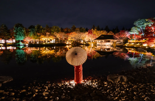 Autumn Night Walk 2024 | Akishima