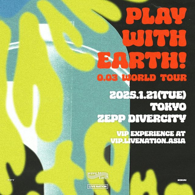 【도쿄】wave to earth 투어 | Zepp DiverCity Tokyo