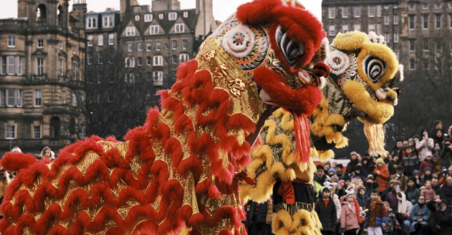 The Mound Chinese New Year Celebration 2025 | Edinburgh
