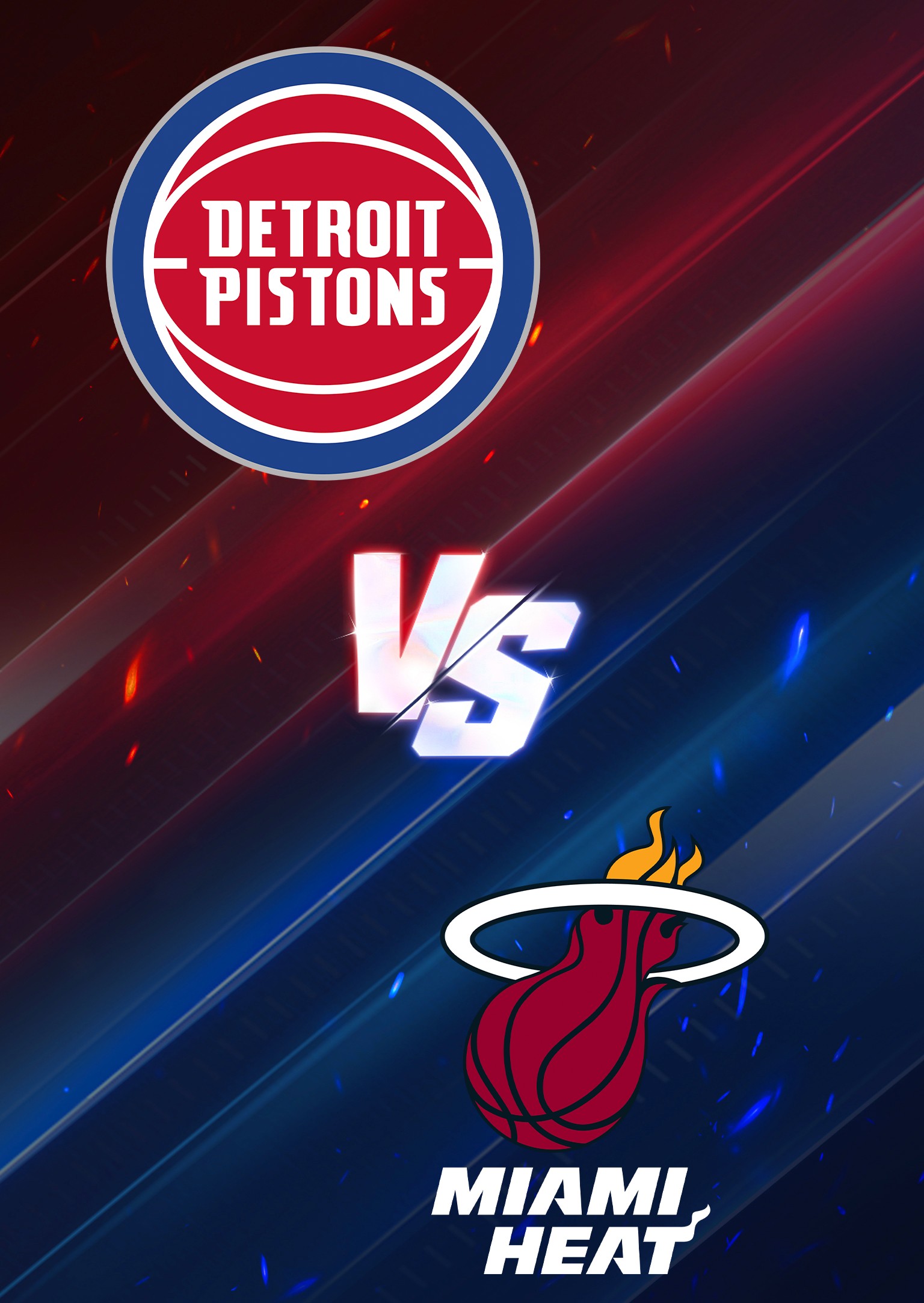 Miami Heat at Detroit Pistons | Detroit