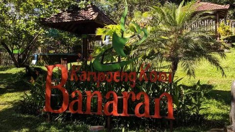 Kampoeng Kopi Banaran attraction in Central Java