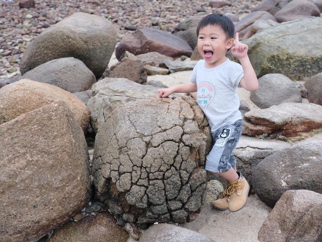 #橋咀島 #世界地質公園，沿途風景太太太美