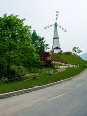 Windmill at Qiliping Scenic Avenue