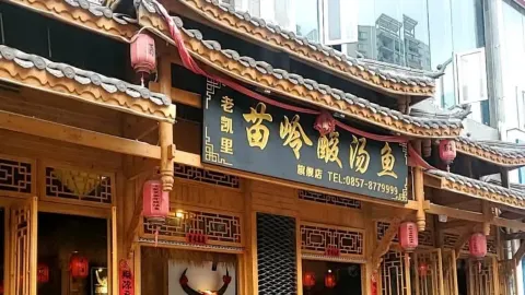 老凯里苗岭酸汤鱼酸汤牛肉(百里杜鹃路店) in Bijie