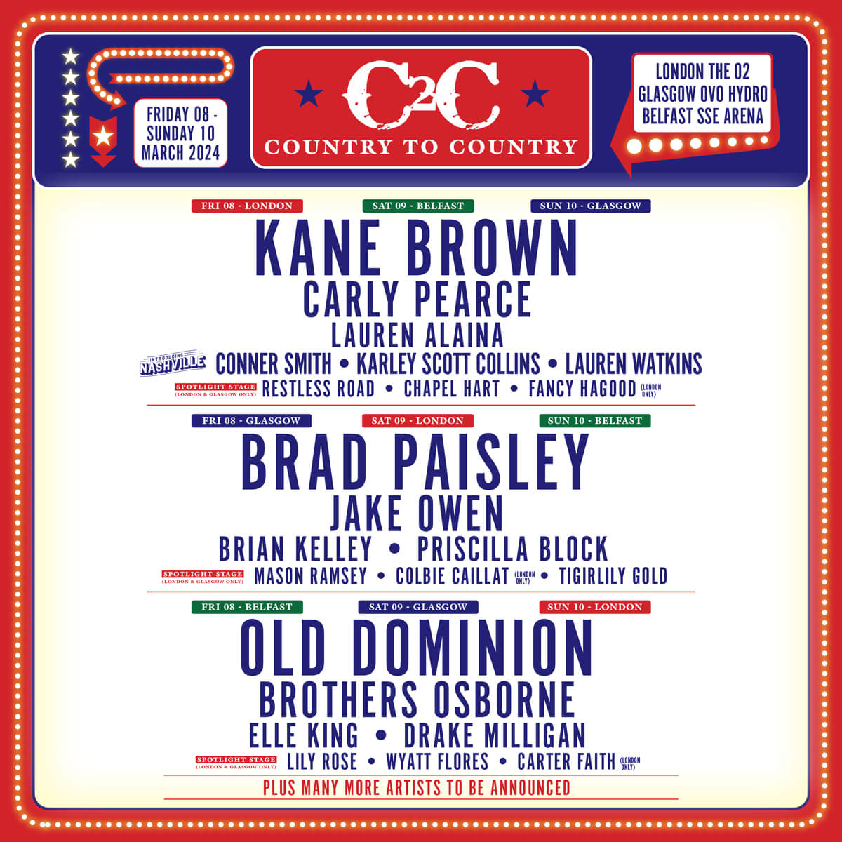 Ying Guo Lun Dun 2024 C2C Country to CountryYin Le Jie  | The O2