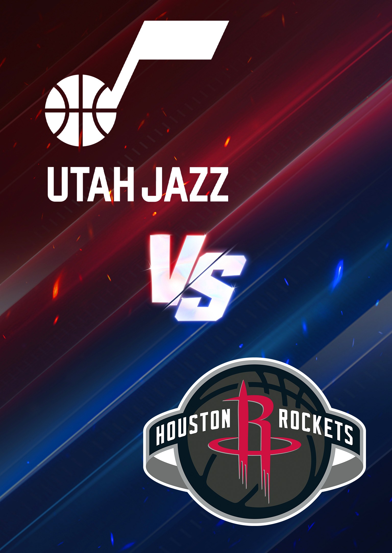 Houston Rockets at Utah Jazz | Delta Center