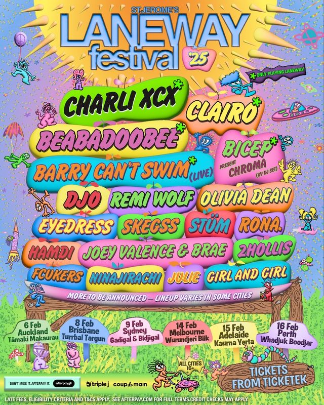 澳大利亞阿德萊德 · Laneway Adelaide 2025音樂節 | 波尼松公園