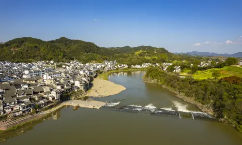 Yuliang Dam and Yuliang Town