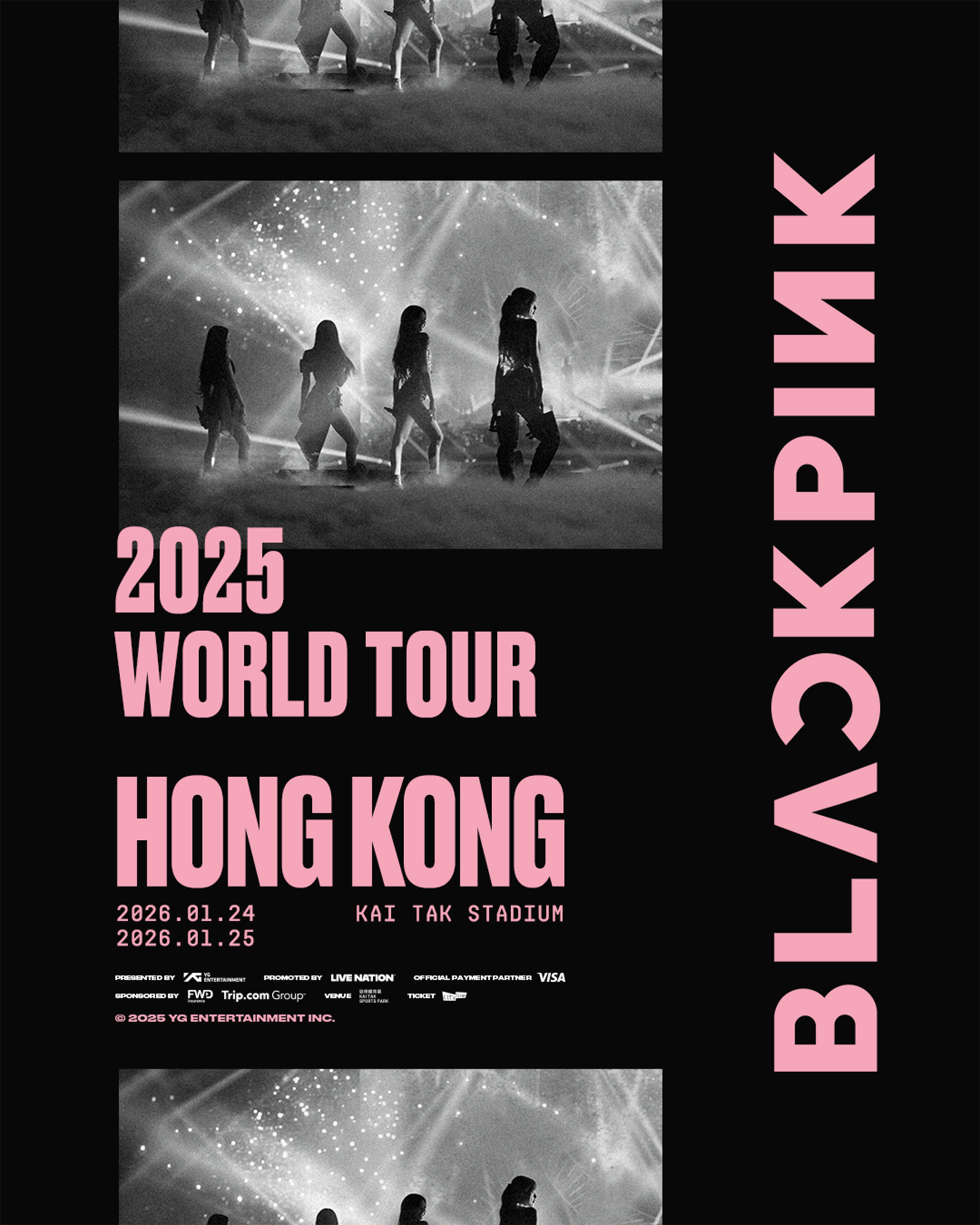 BLACKPINK WORLD TOUR <DEADLINE> IN HONGKONG | Kai Tak Stadium