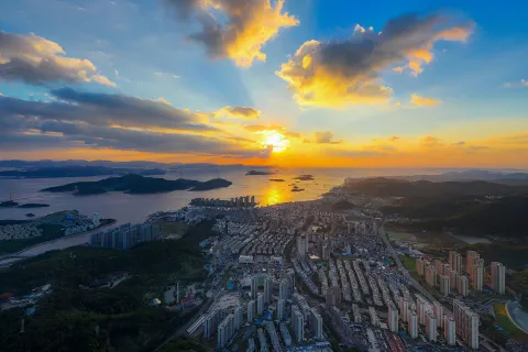 Sunrises in ZhouShan