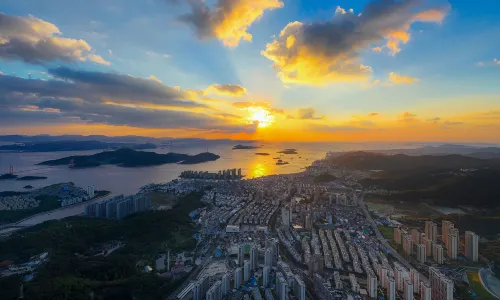 Sunrises in ZhouShan