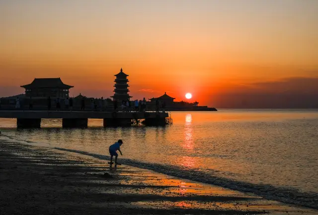 Sunsets in WeiHai