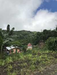 The road to traditional village