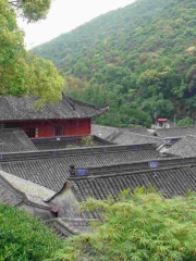 天童寺九峰の頂上