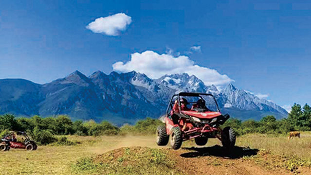 Lijiang Snow Mountain Falcon Valley Scenic Area