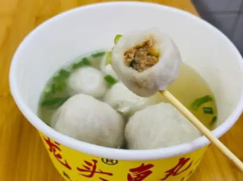 龍頭魚丸店 只此一家只賣手工鯊魚丸