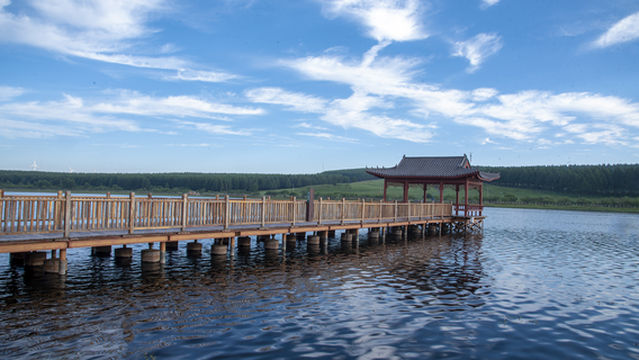 Yudaokou Grassland Forest Scenic Area - Moon Lake