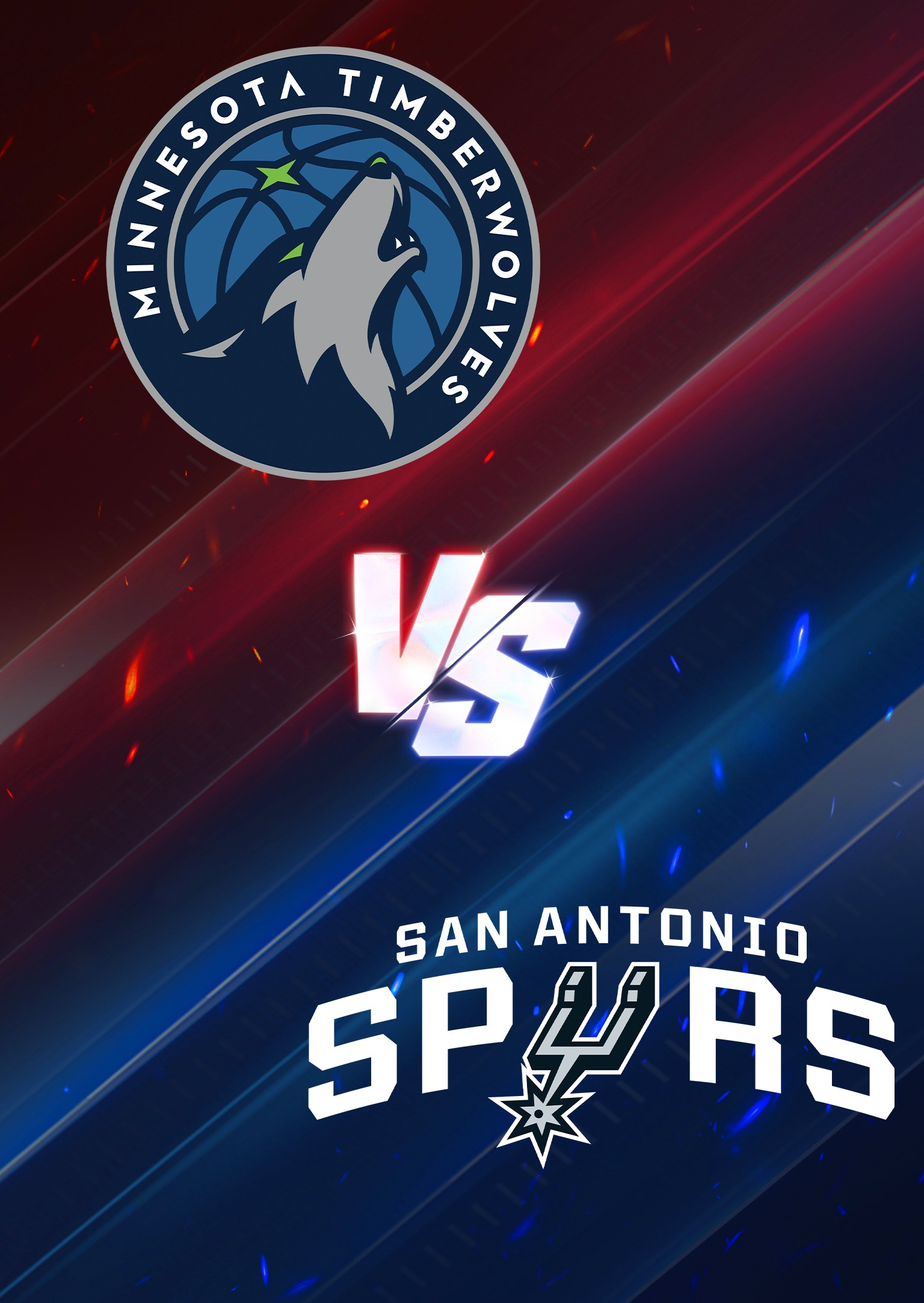 San Antonio Spurs at Minnesota Timberwolves | Target Center