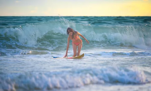 Surfing in Koh Samet