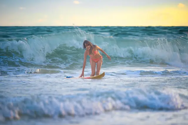 Surfing in Koh Samet