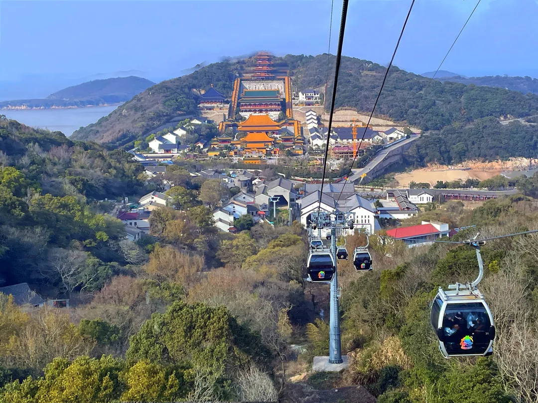 3_普陀山佛頂山索道