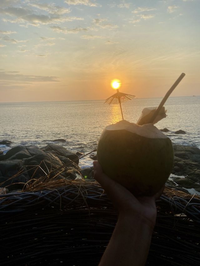Sunsets and nuts