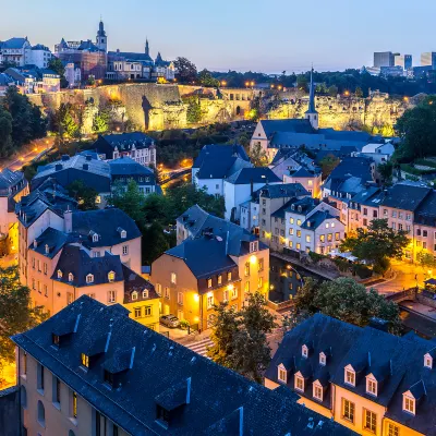 KLM Flights to Luxembourg