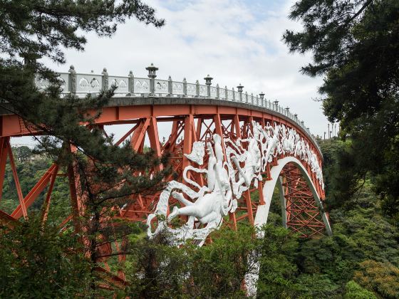 天帝淵の滝