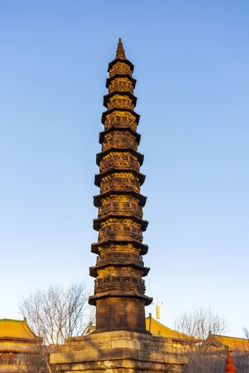 Liaocheng Iron Pagoda Cultural Museum - Iron Pagoda