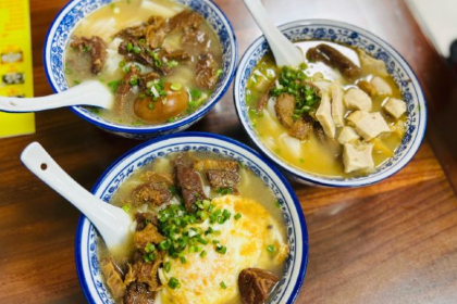 橫瀝金華湯粉店