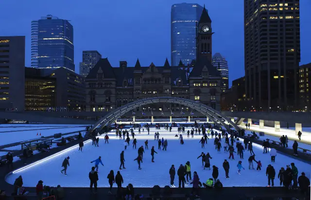 Ice Skating in Toronto