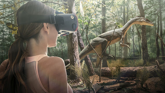 The Keelung Dinosaur AR Ecological Park