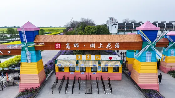 高郵·湖上花海