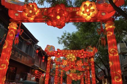 韩城古城美食街