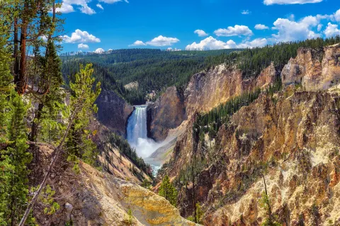 Brink of Lower Falls