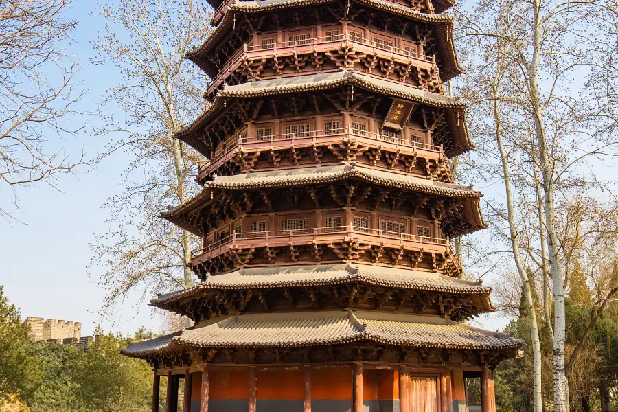 Yingxian Wooden Pagoda in Beijing World Park