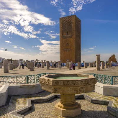 Palvelun Kylpyammeita tarjoavat hotellit kohteessa Rabat