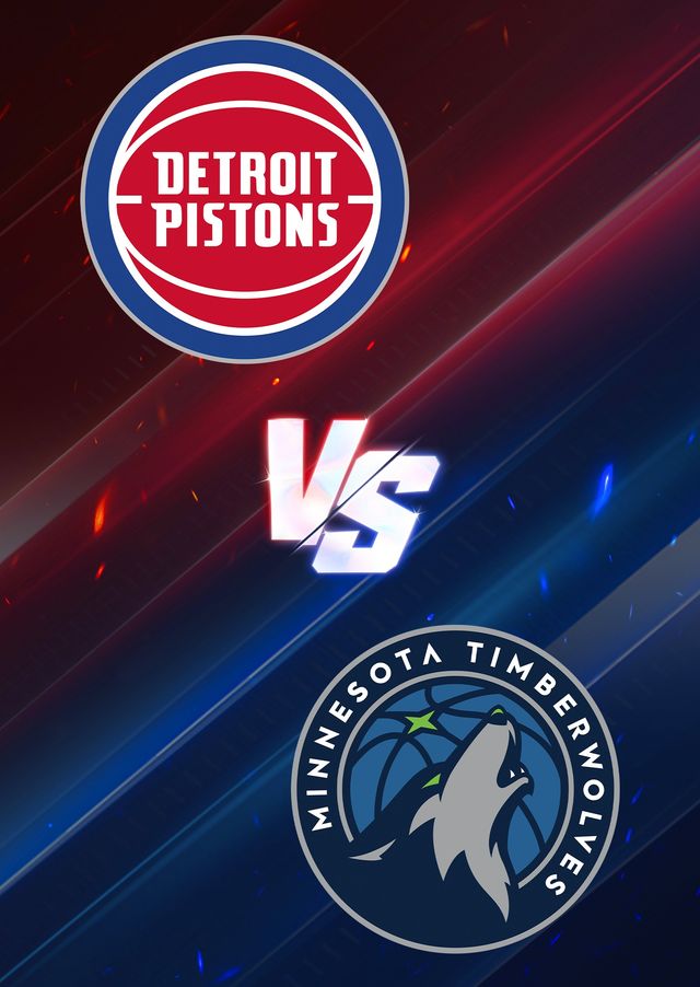 底特律活塞隊 VS 明尼蘇達森林狼隊 | 小凱薩體育館