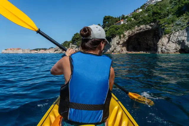 Kayaking in Dubrovnik