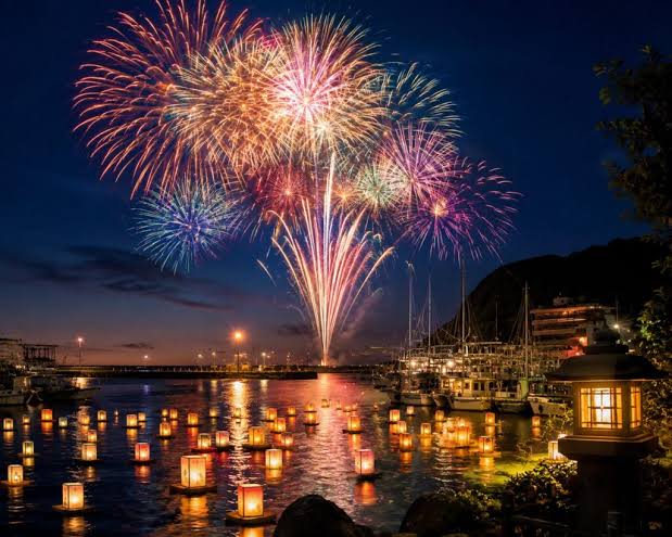 Consecutive Nights of Fireworks in Amatsu-Kominato | Kamogawa